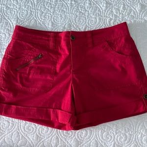 Westport Red Shorts Size 6 *Low Rise*